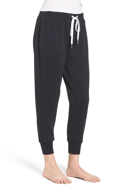 The Laundry Room Cozy Crew Lounge Pants In Jet Black