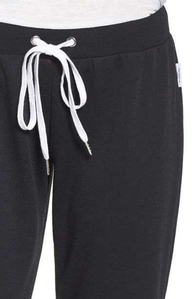 The Laundry Room Cozy Crew Lounge Pants In Jet Black