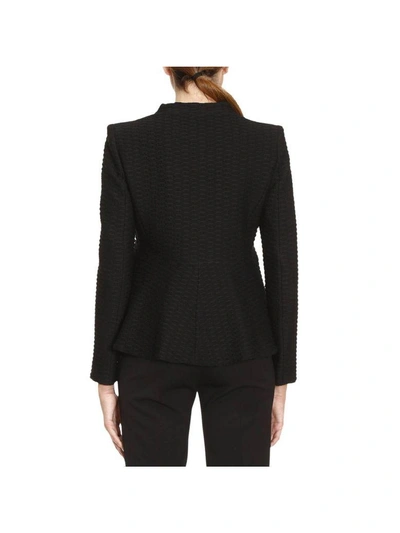 Shop Giorgio Armani Blazer Blazer Women  In Black