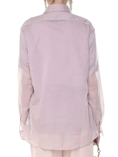 Shop Dries Van Noten Haydu Sequin-embellished Cotton-jersey T-shirt In Old Rose