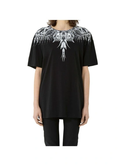 Shop Marcelo Burlon County Of Milan Ieuvu T-shirt In Black Multicolor