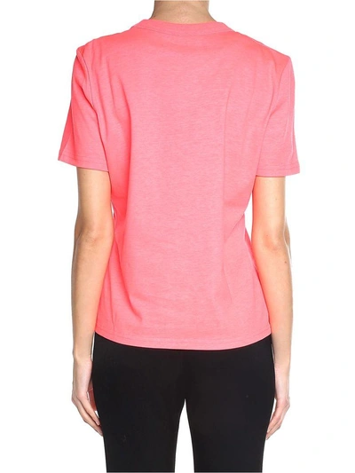 Shop Alberta Ferretti Wednesday Cotton-jersey T-shirt In Arancio