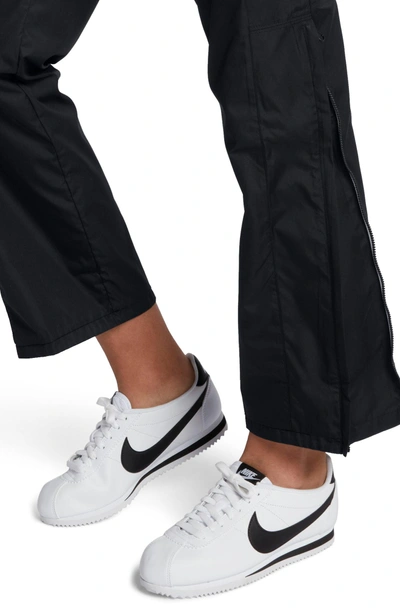 Shop Nike Stretch Faille Pants In Black
