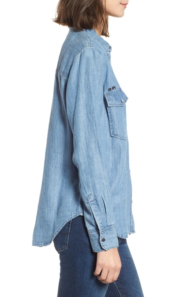 Shop Rails Kade Denim Shirt In Medium Vintage