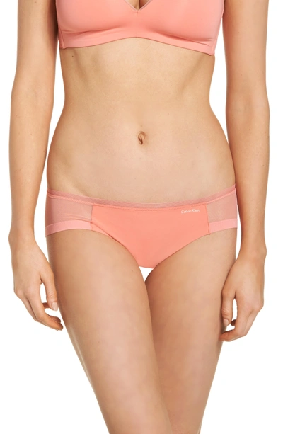Shop Calvin Klein Seamless Bikini In Bright Quartz