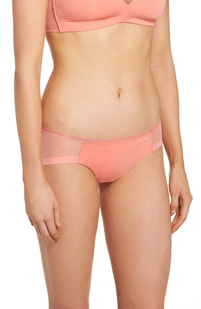 Shop Calvin Klein Seamless Bikini In Bright Quartz