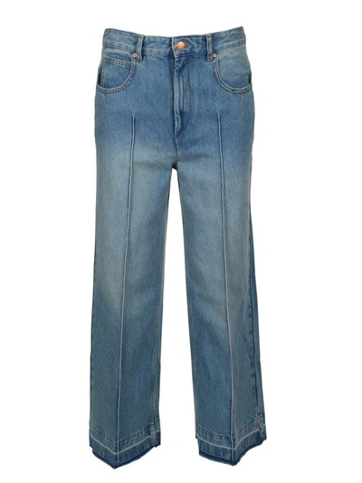 Shop Isabel Marant Étoile Jeans In Denim Blu