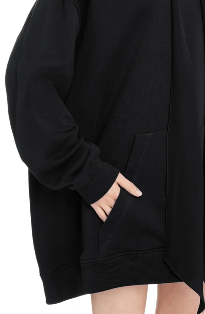 Shop Givenchy Oversize Logo Sweatshirt In Black