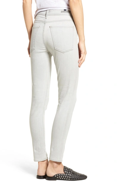 Shop Citizens Of Humanity Carlie High Waist Ankle Skinny Jeans In Greystone