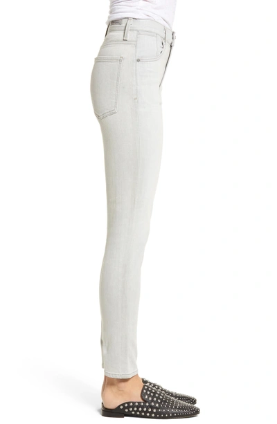 Shop Citizens Of Humanity Carlie High Waist Ankle Skinny Jeans In Greystone