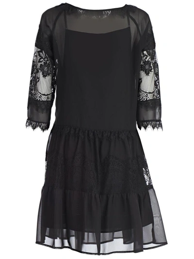Shop Blugirl Dress In Black