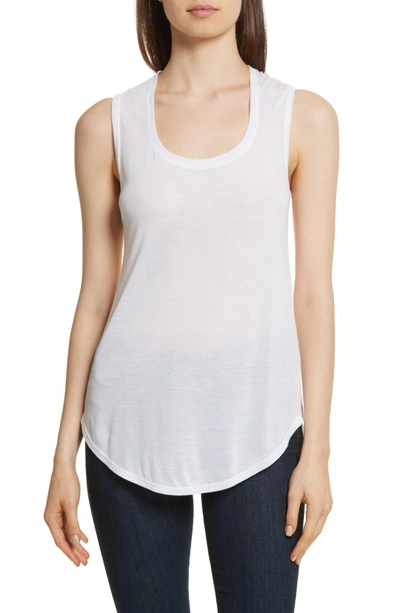 Shop Atm Anthony Thomas Melillo 'sweetheart' Modal Tank In White