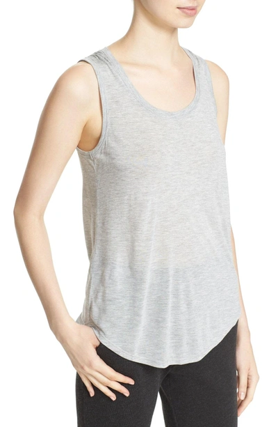 Shop Atm Anthony Thomas Melillo 'sweetheart' Modal Tank In Heather Grey