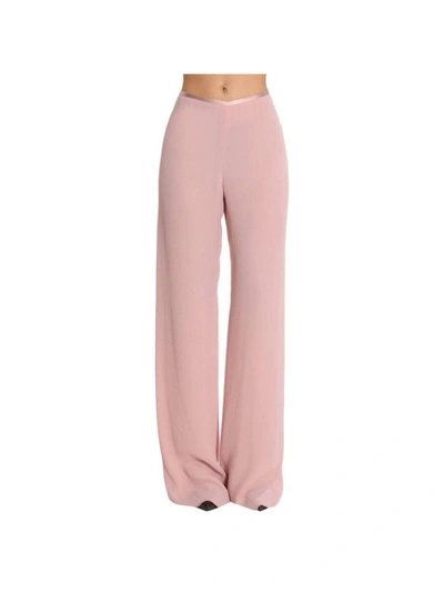 Shop Giorgio Armani Pants Pants Women  In Pink