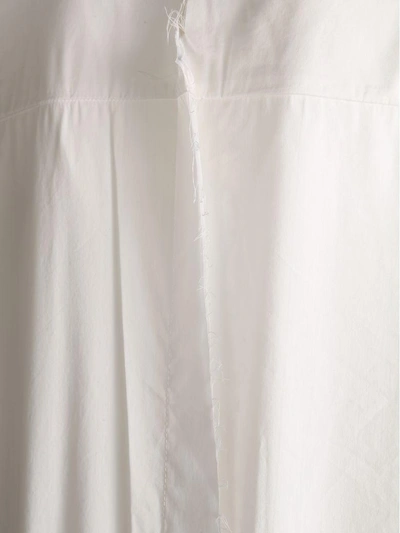 Shop Ben Taverniti Unravel Project Unravel Camicia Body In White
