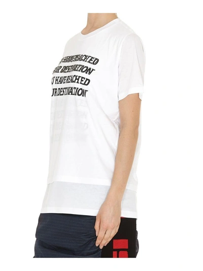 Shop Stella Mccartney Tshirt In Pure White-black