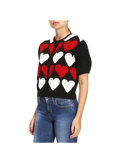 Shop Love Moschino Cardigan Sweater Women Moschino Love In Black