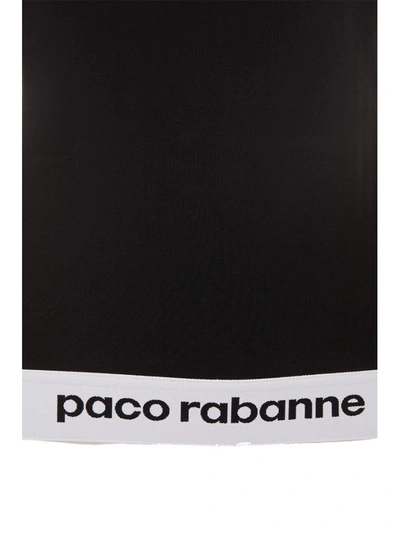 Shop Paco Rabanne Top In Nero