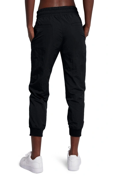 Shop Nike Air Drawstring Sweatpants In Black
