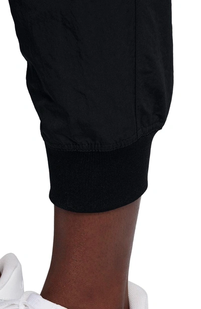 Shop Nike Air Drawstring Sweatpants In Black