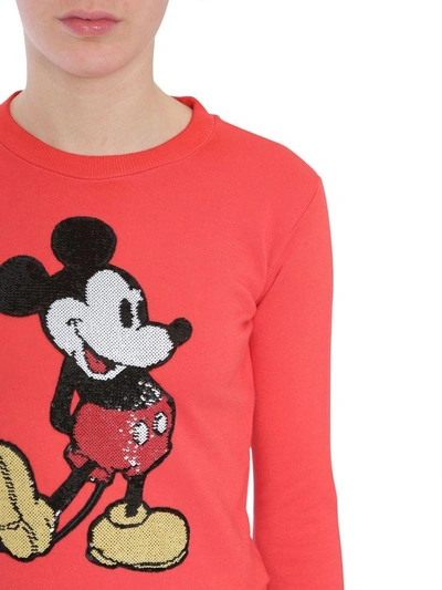 Shop Marc Jacobs Short Sweatshirt In Rosso