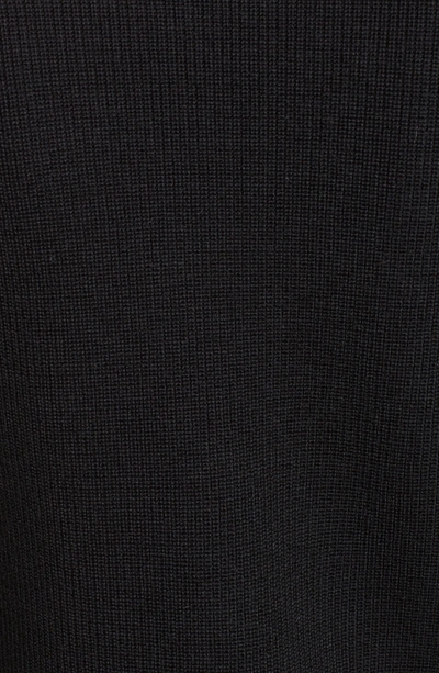 Shop Burberry Meigan Merino Wool Sweater In Black