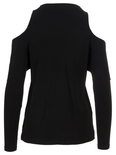 Shop Michael Kors Jersey Shirt In Black