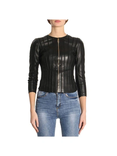 Shop Versace Jacket Jacket Women  Collection In Black