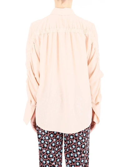 Shop Stella Mccartney Silk Blouse In Pinkrosa