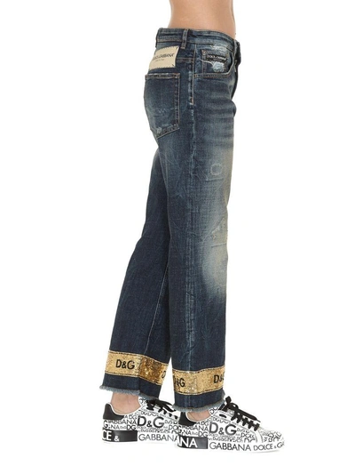 Shop Dolce & Gabbana Jeans In Dark Blue