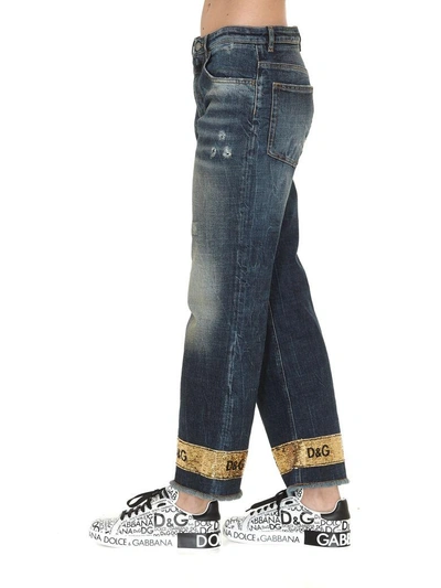 Shop Dolce & Gabbana Jeans In Dark Blue