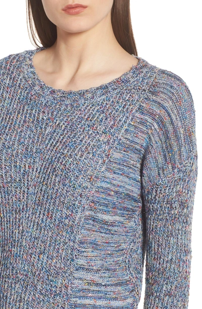 Shop Rails Elsa Sweater In Speckled Blue