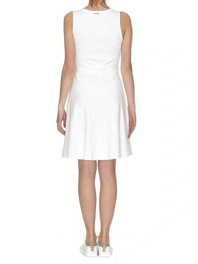 Shop Michael Kors Fit And Flare Dress In White