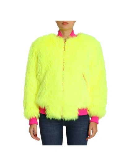 Shop Alberta Ferretti Jacket Jacket Women  In Yellow