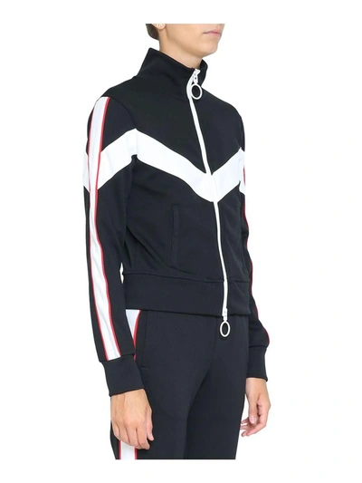 Shop Off-white Woman Track Jacket In Nero