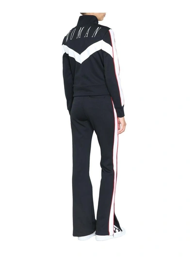 Shop Off-white Woman Track Jacket In Nero