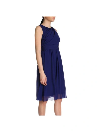 Shop Max Mara Dress Dress Women  In Blue