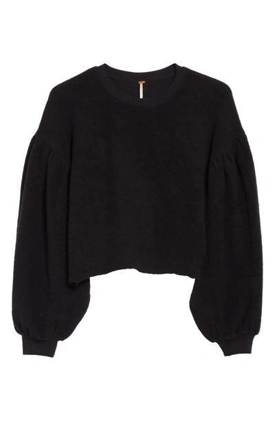 Shop Free People Sleeves Like These Sweater In Black