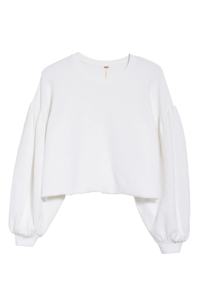 Shop Free People Sleeves Like These Sweater In White