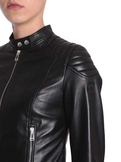 Shop Belstaff Mollison Jacket In Nero