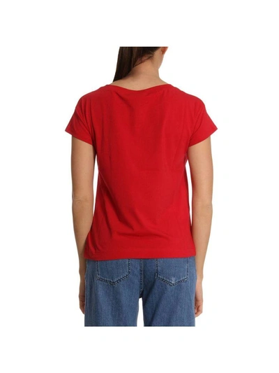Shop Love Moschino T-shirt T-shirt Women Moschino Love In Red