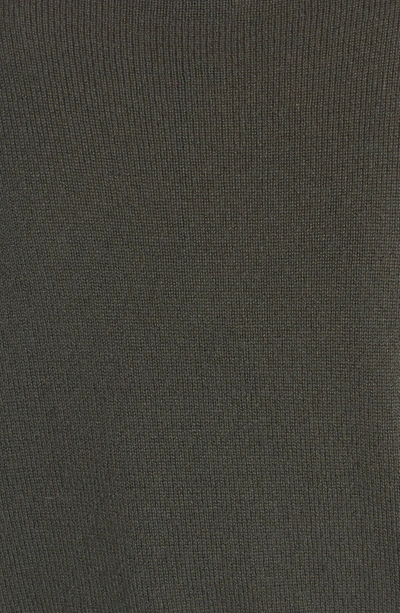 Shop Fendi Cashmere Cascade Cashmere Knit Dress In Black Tea