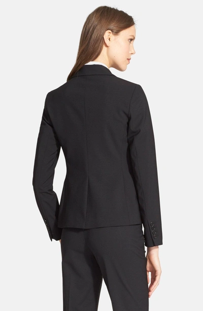 Shop Theory 'gabe' Stretch Wool Blazer In Black