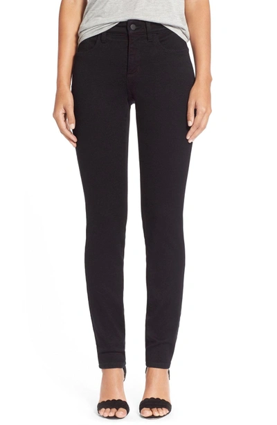 Shop Nydj Alina Colored Stretch Skinny Jeans In New Black
