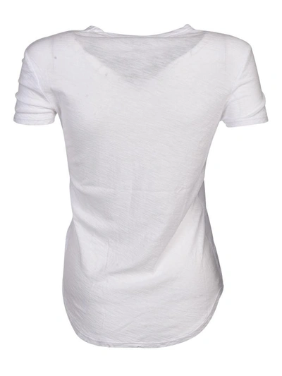 Shop James Perse Crew Neck T-shirt In White