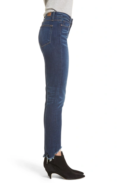 Shop Paige Transcend Vintage - Hoxton High Waist Ankle Skinny Jeans In Auburn