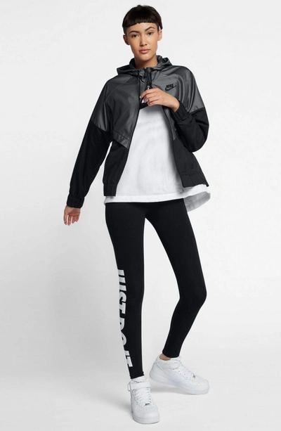 Shop Nike Windrunner Jacket In Black/ Black