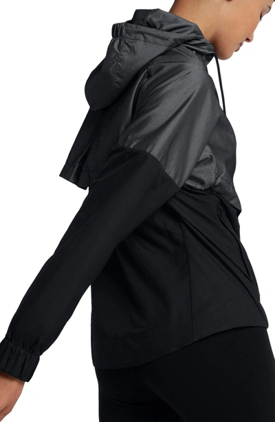 Shop Nike Windrunner Jacket In Black/ Black