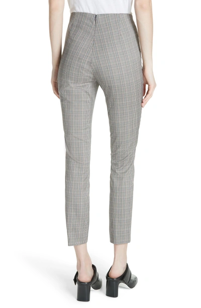 Shop Rag & Bone Simone Glen Plaid Pants In Black/ Ivory Multi