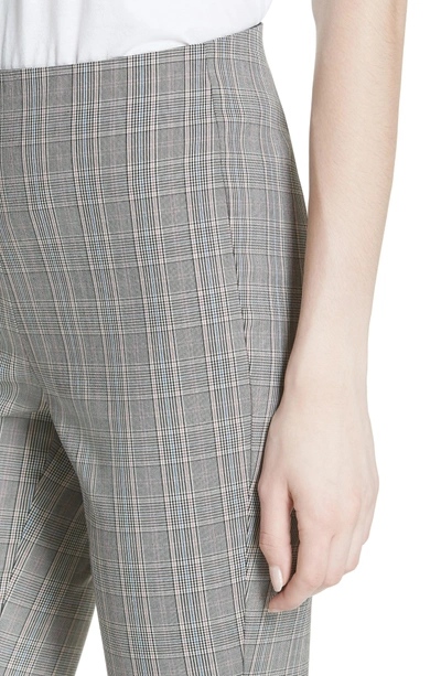 Shop Rag & Bone Simone Glen Plaid Pants In Black/ Ivory Multi